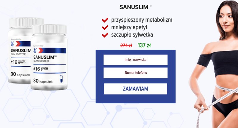 Best sanuslim apteka gemini in Poland